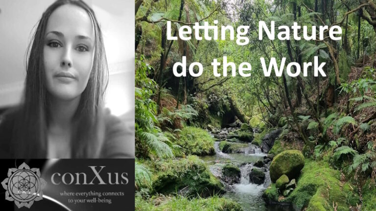 letting nature do the work