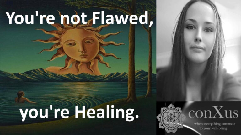 youre not flawed youre healing