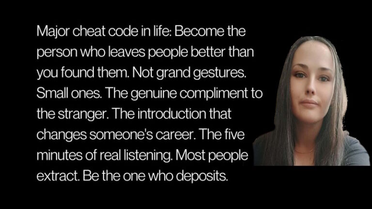 Every interaction is an opportunity